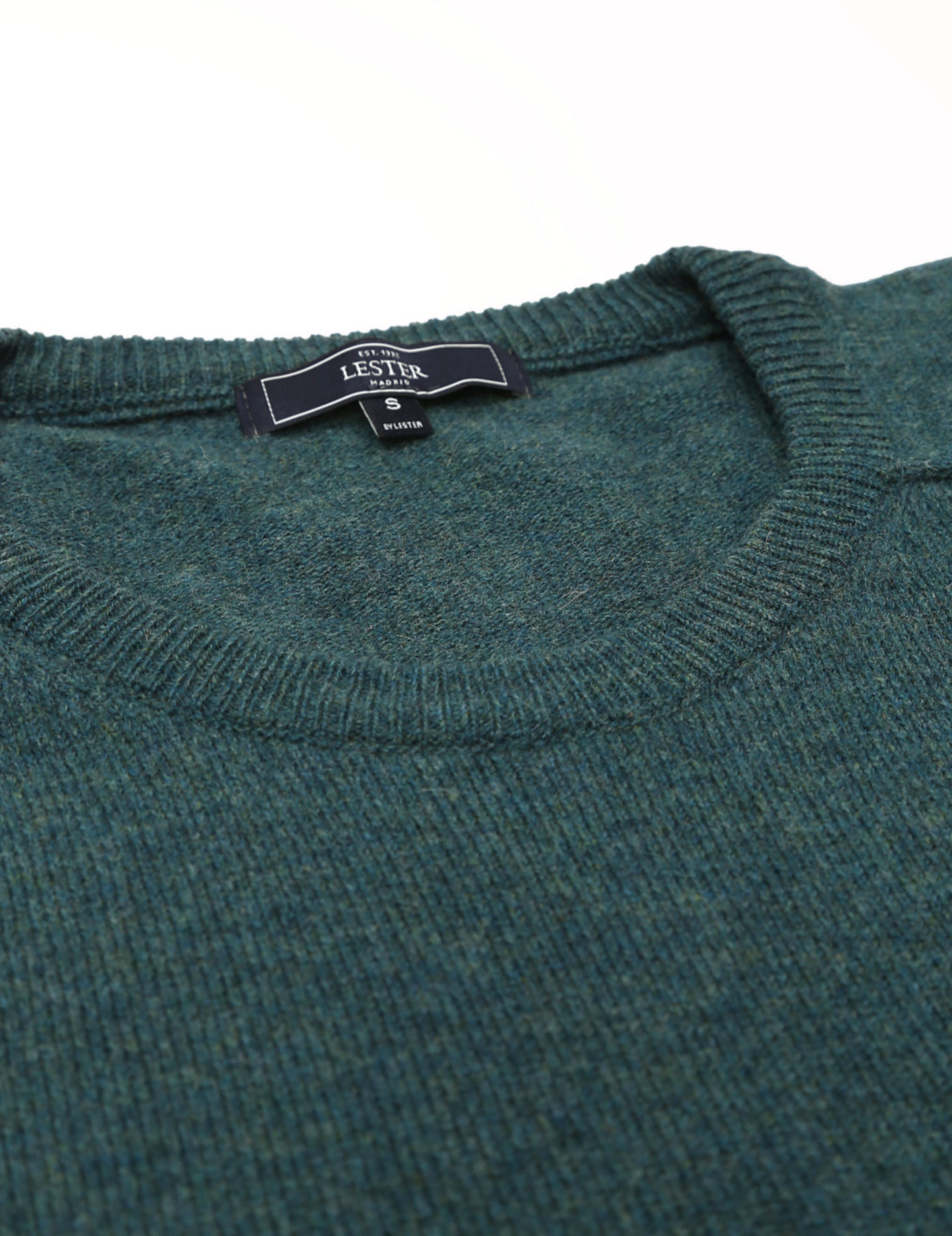 Jersey caja lana Verde