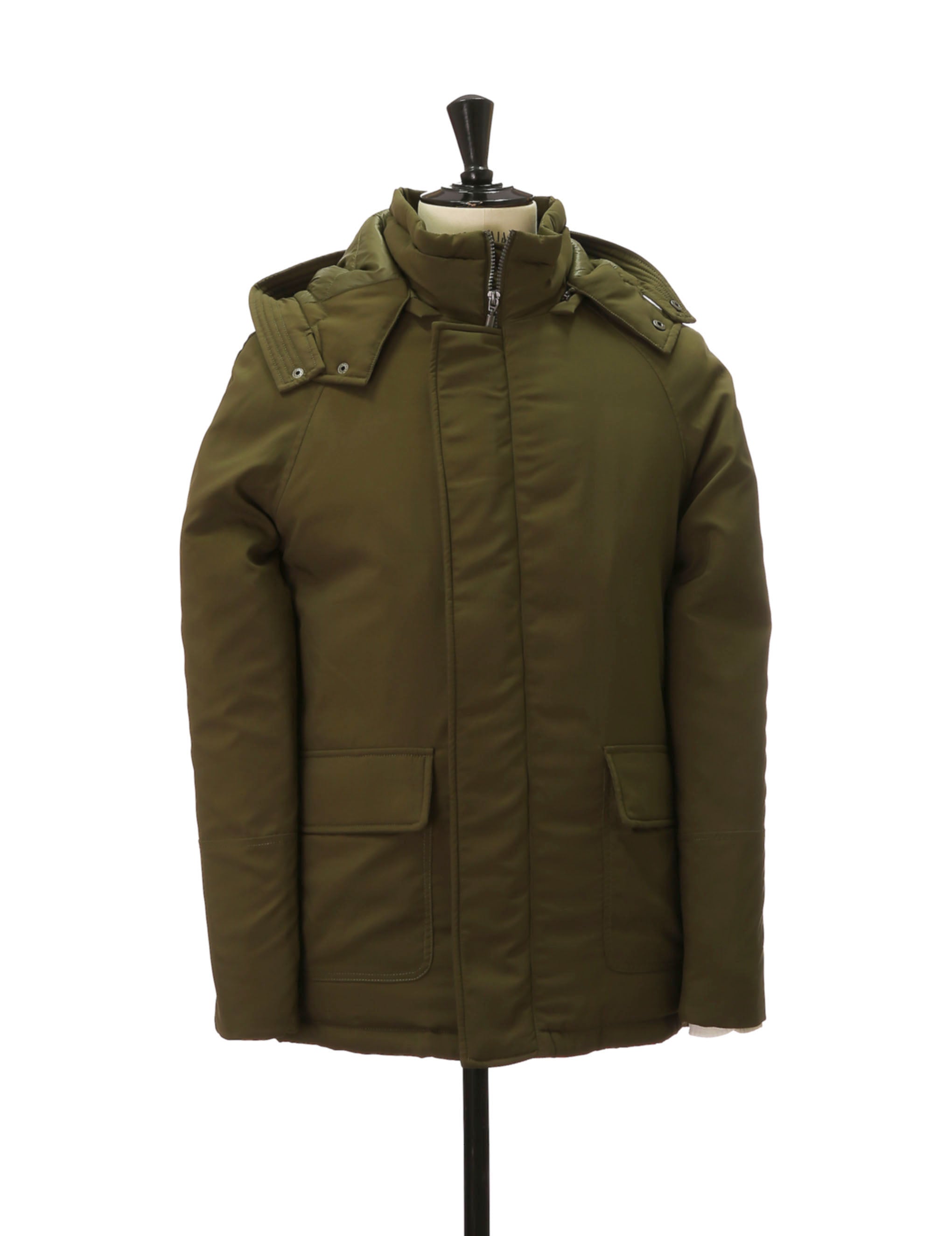 Chaqueton capucha Verde