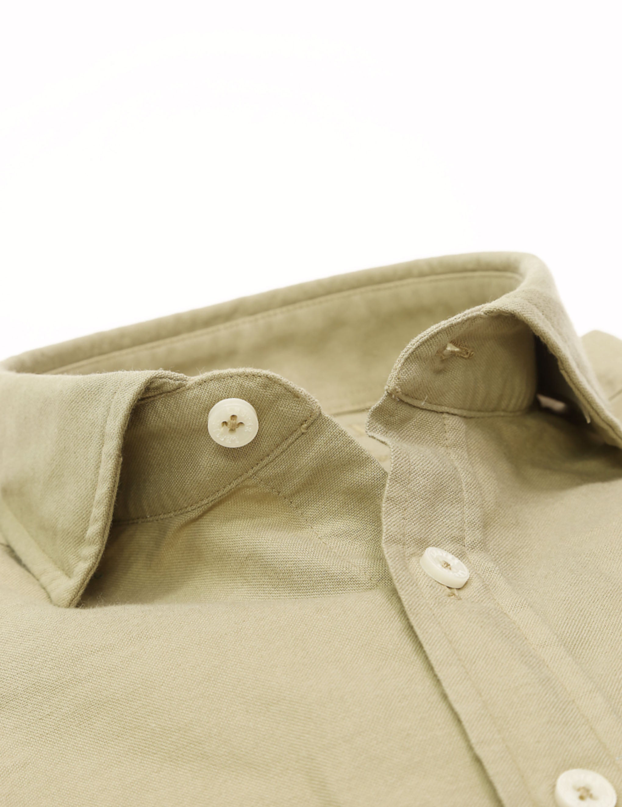 Camisa oxford bolsillos Beige