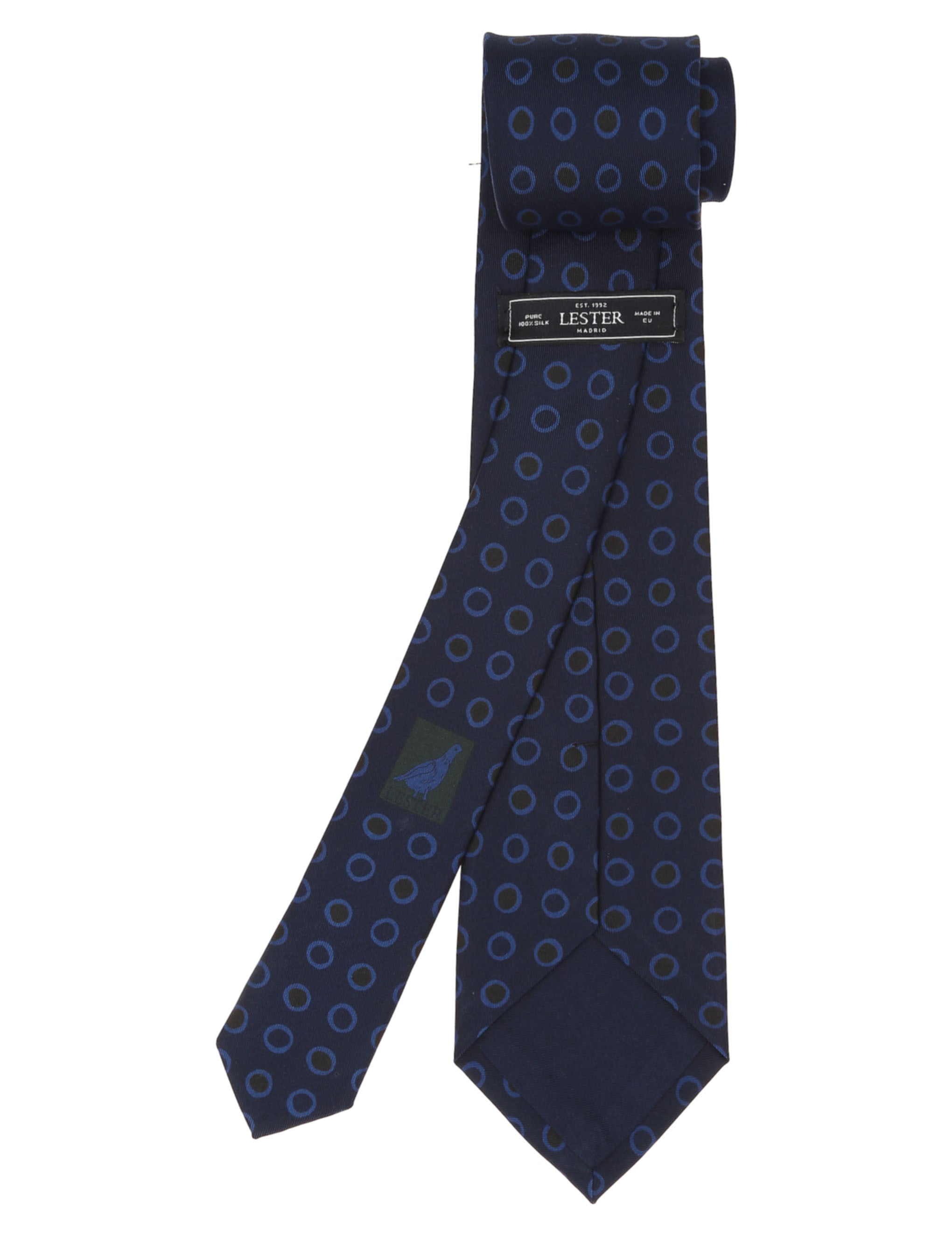 Corbata premiun shappe Azul/marrón