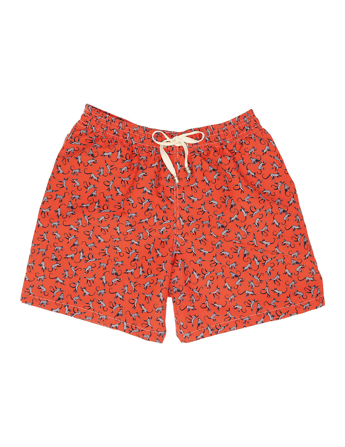 Traje de baño monos Rojo