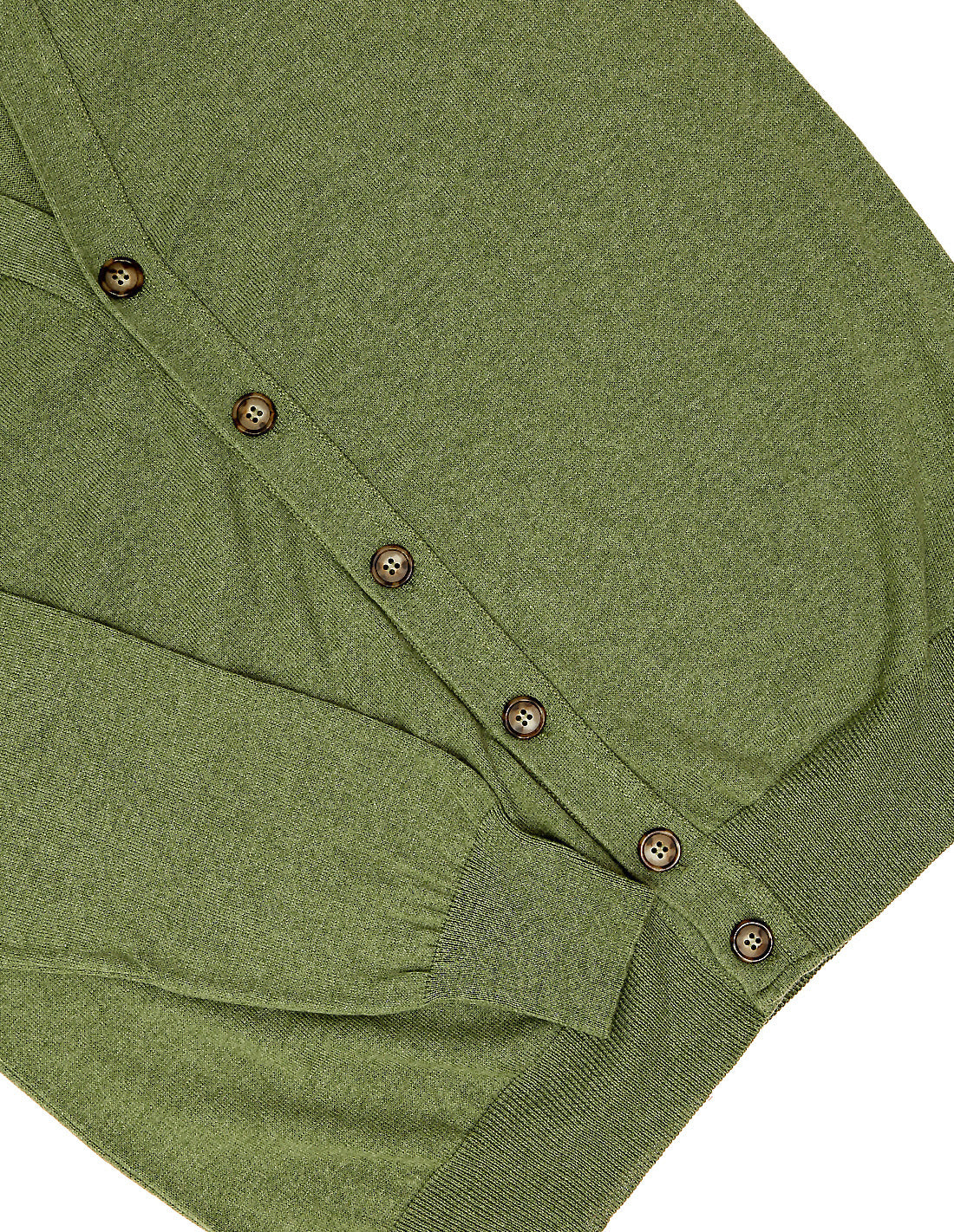Cardigan algodón Verde