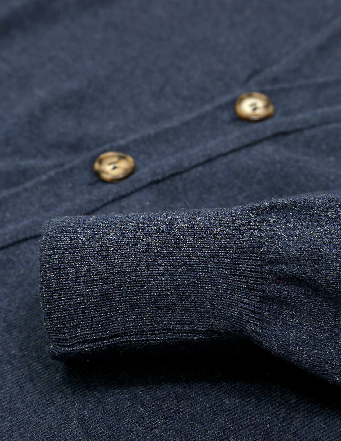 Cardigan algodón Azul oscuro
