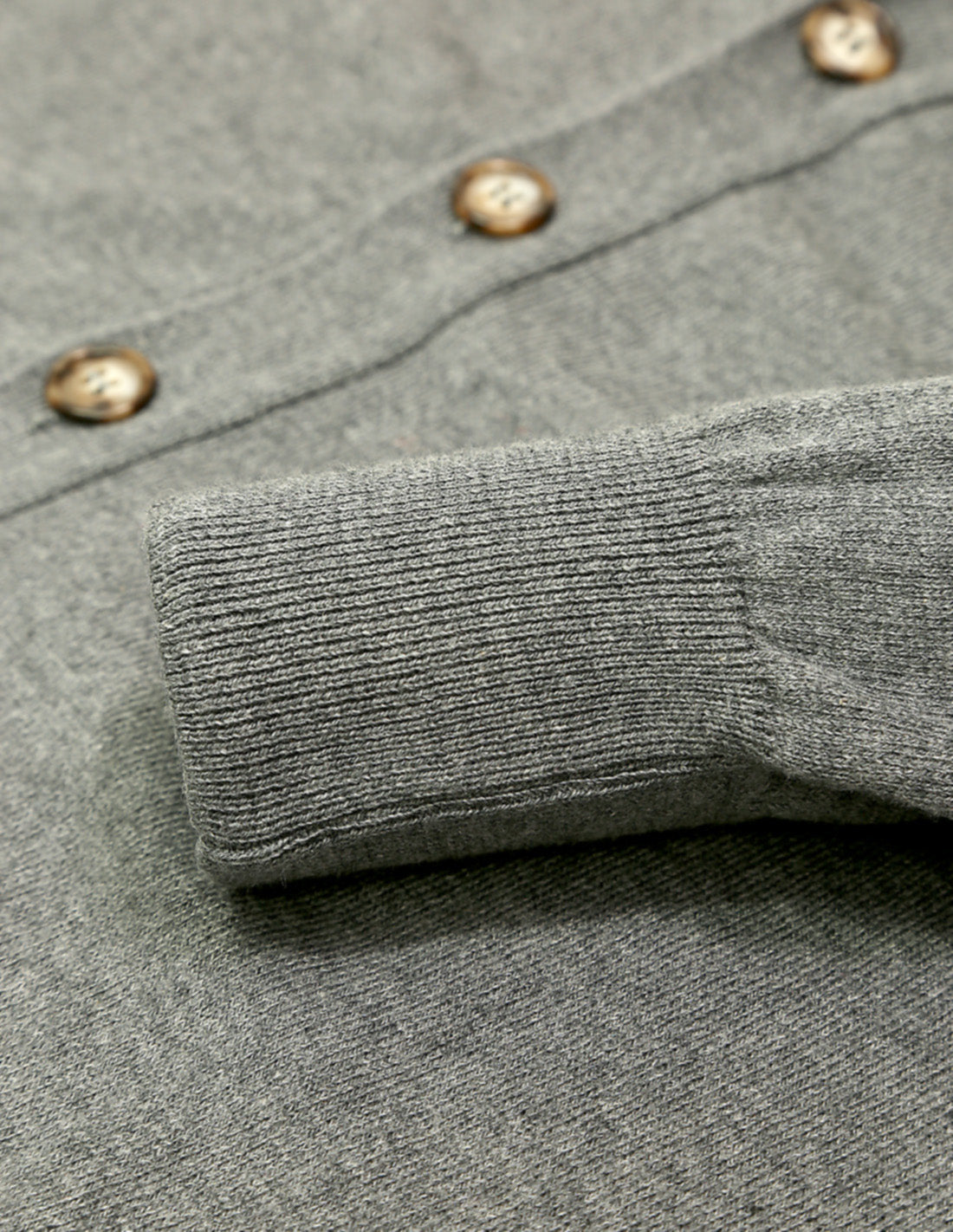 Cardigan algodón Gris