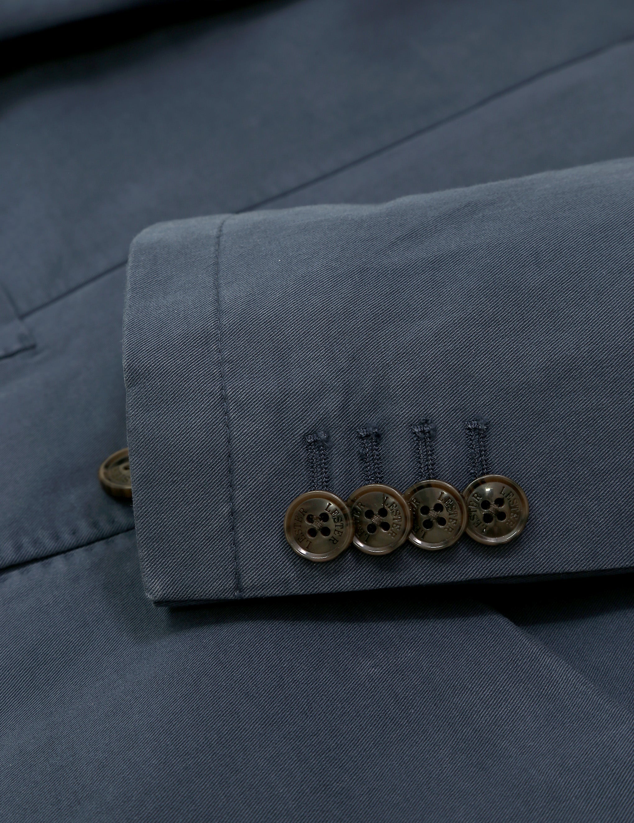 Chaqueta gabardina lavada Azul