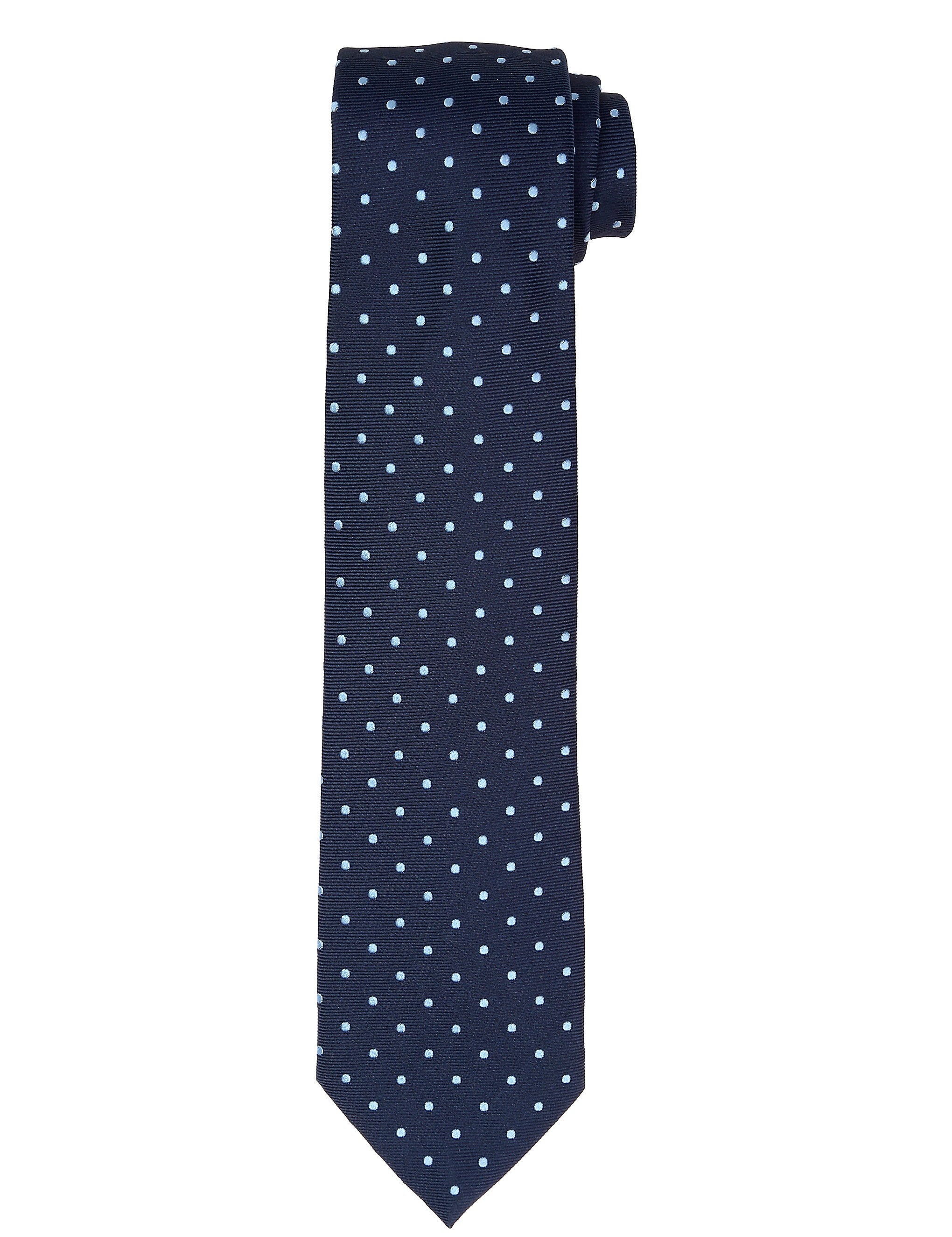Corbata pois saglia Azul/azul