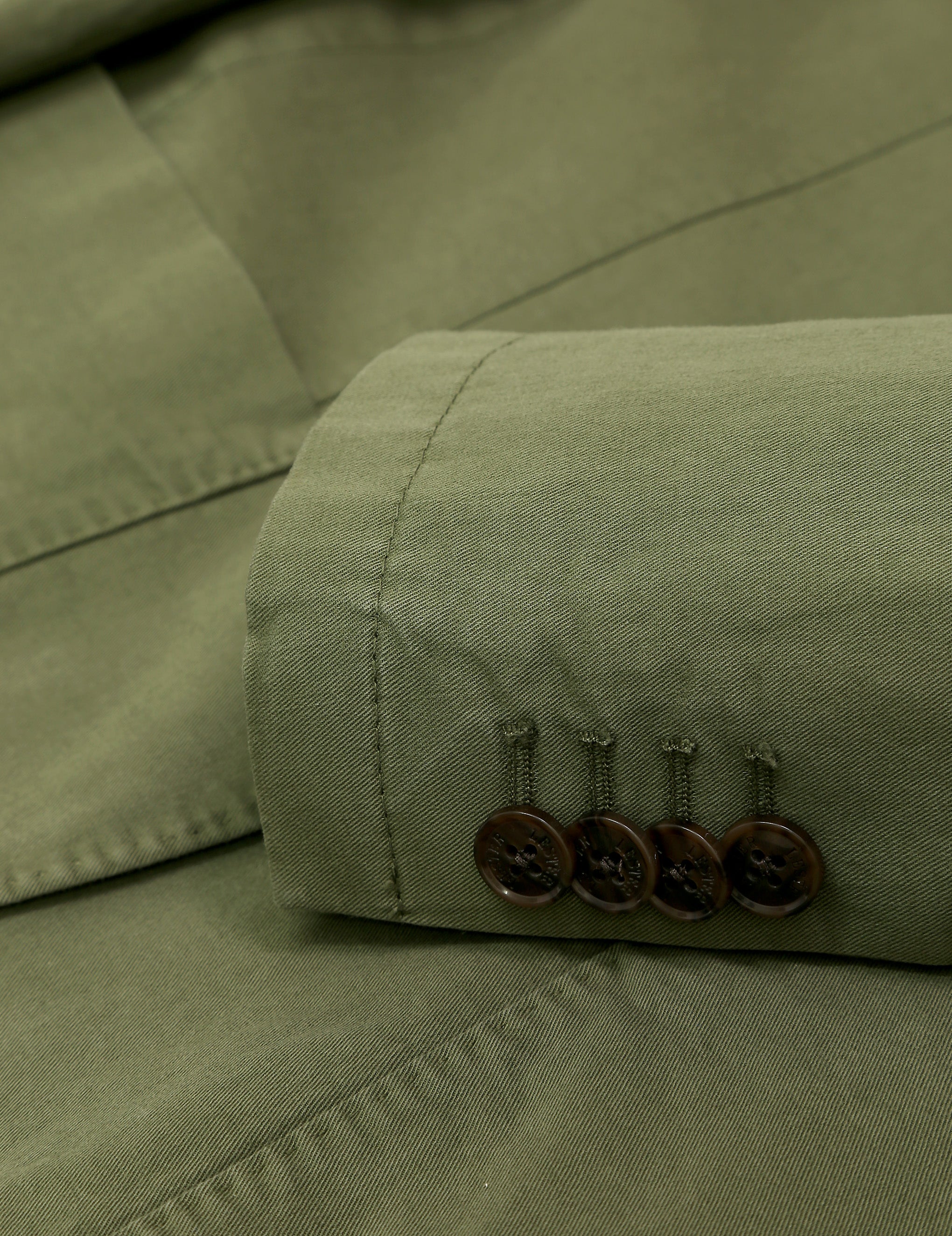 Chaqueta gabardina lavada Verde