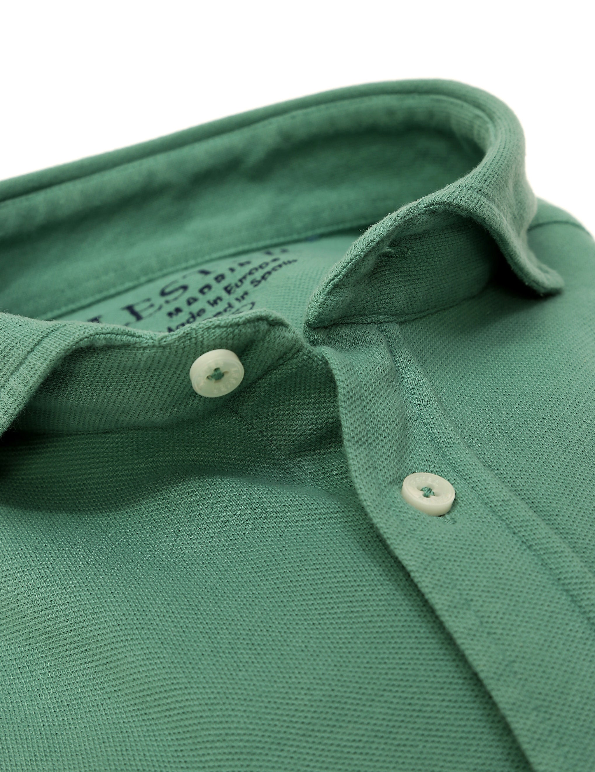 Camisa pique malla Verde