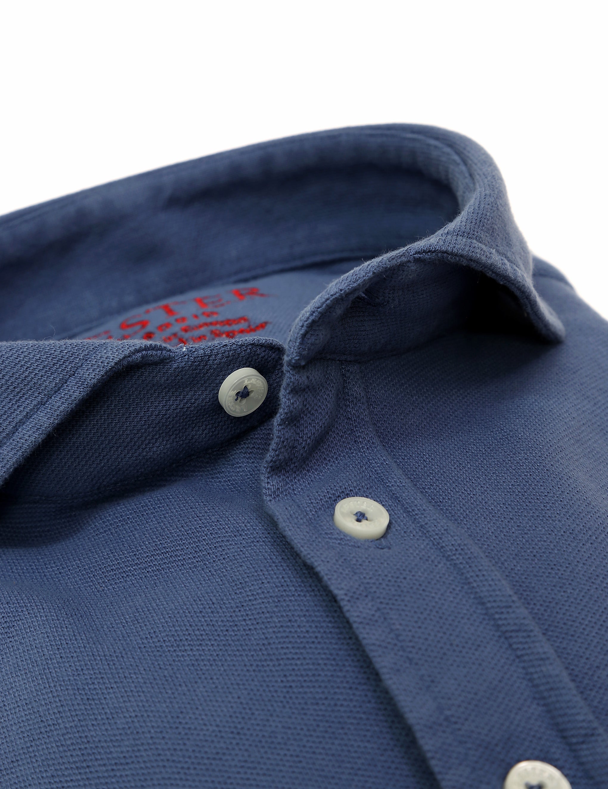 Camisa pique malla Azul oscuro