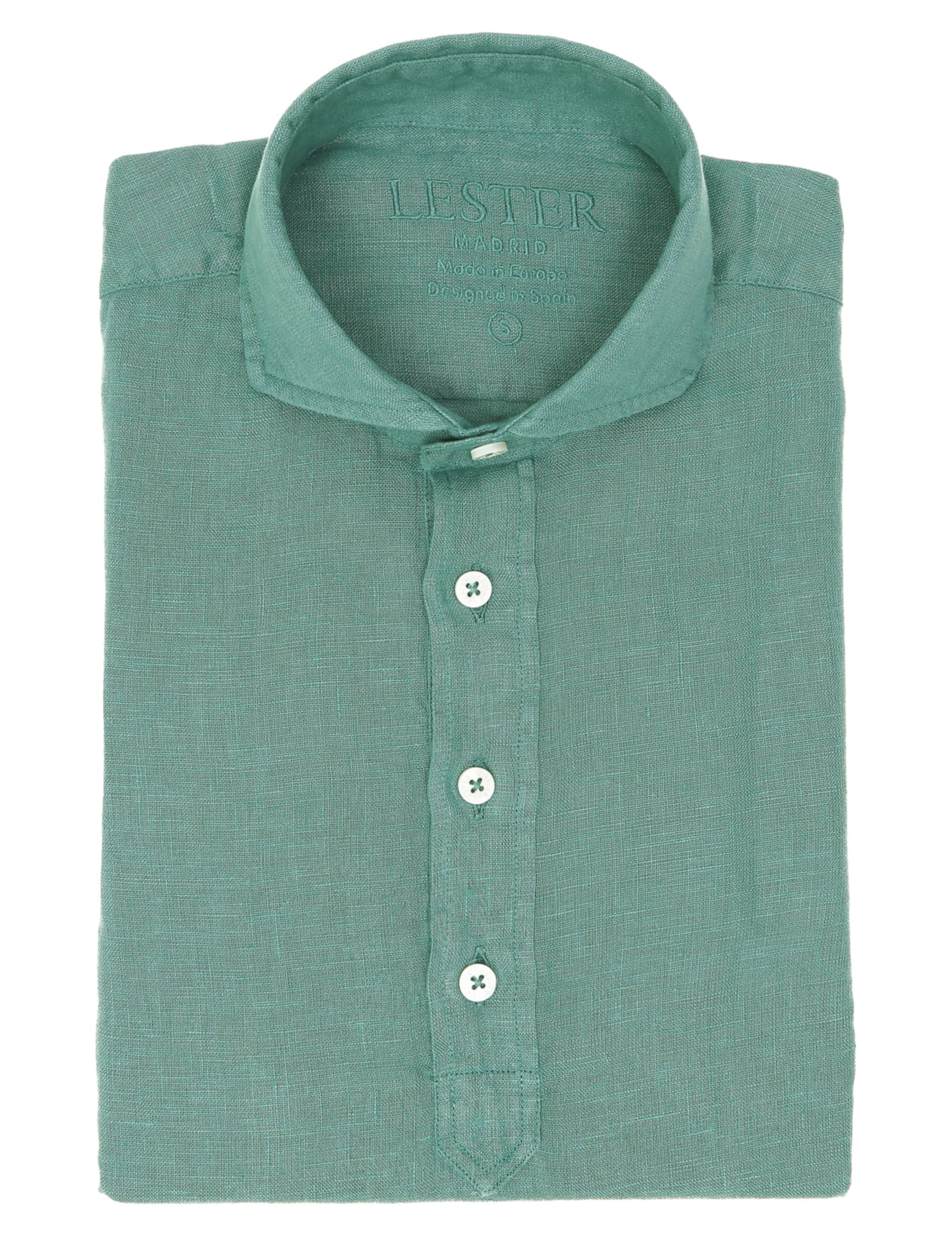Polera lino Verde claro