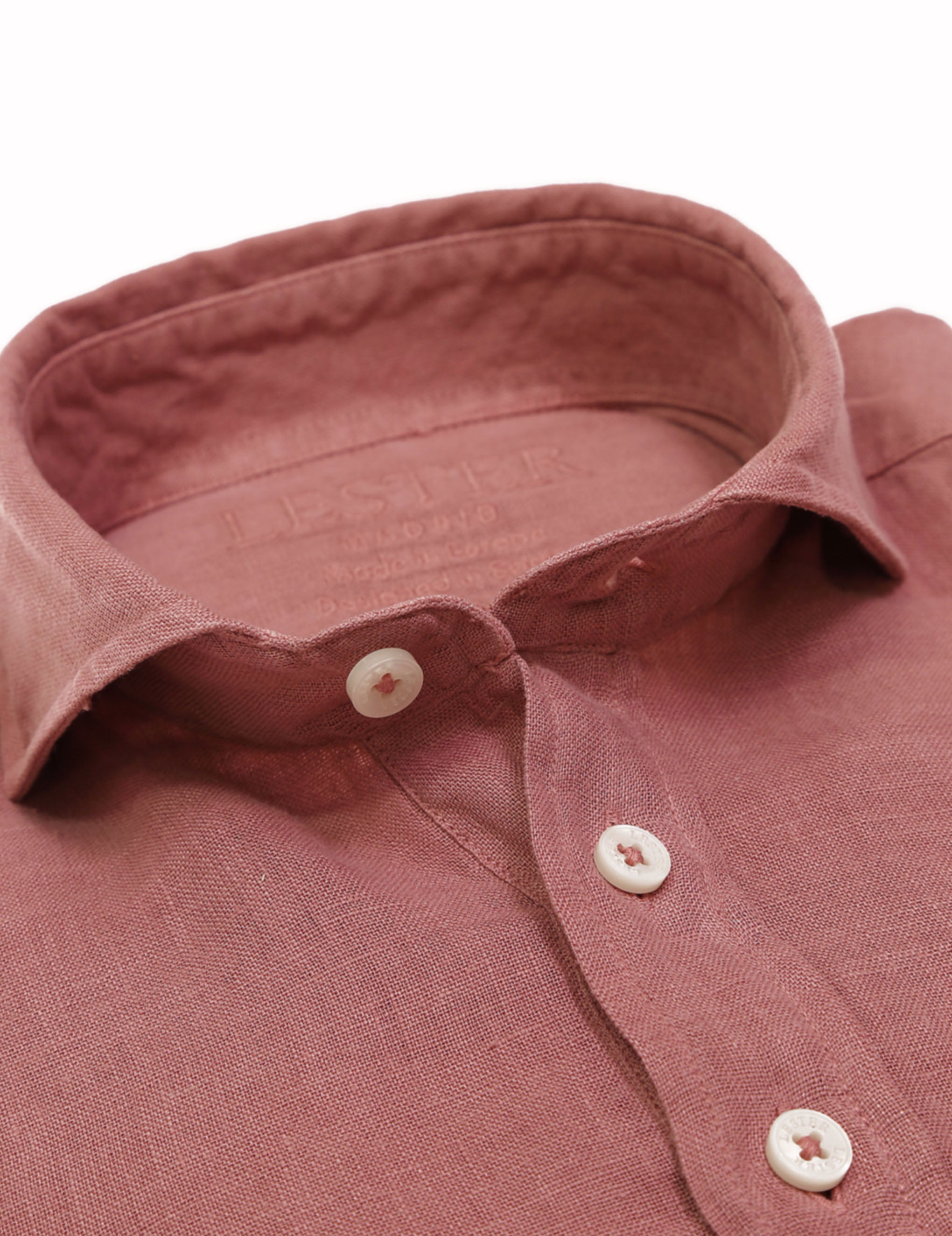 Polera lino Rosa