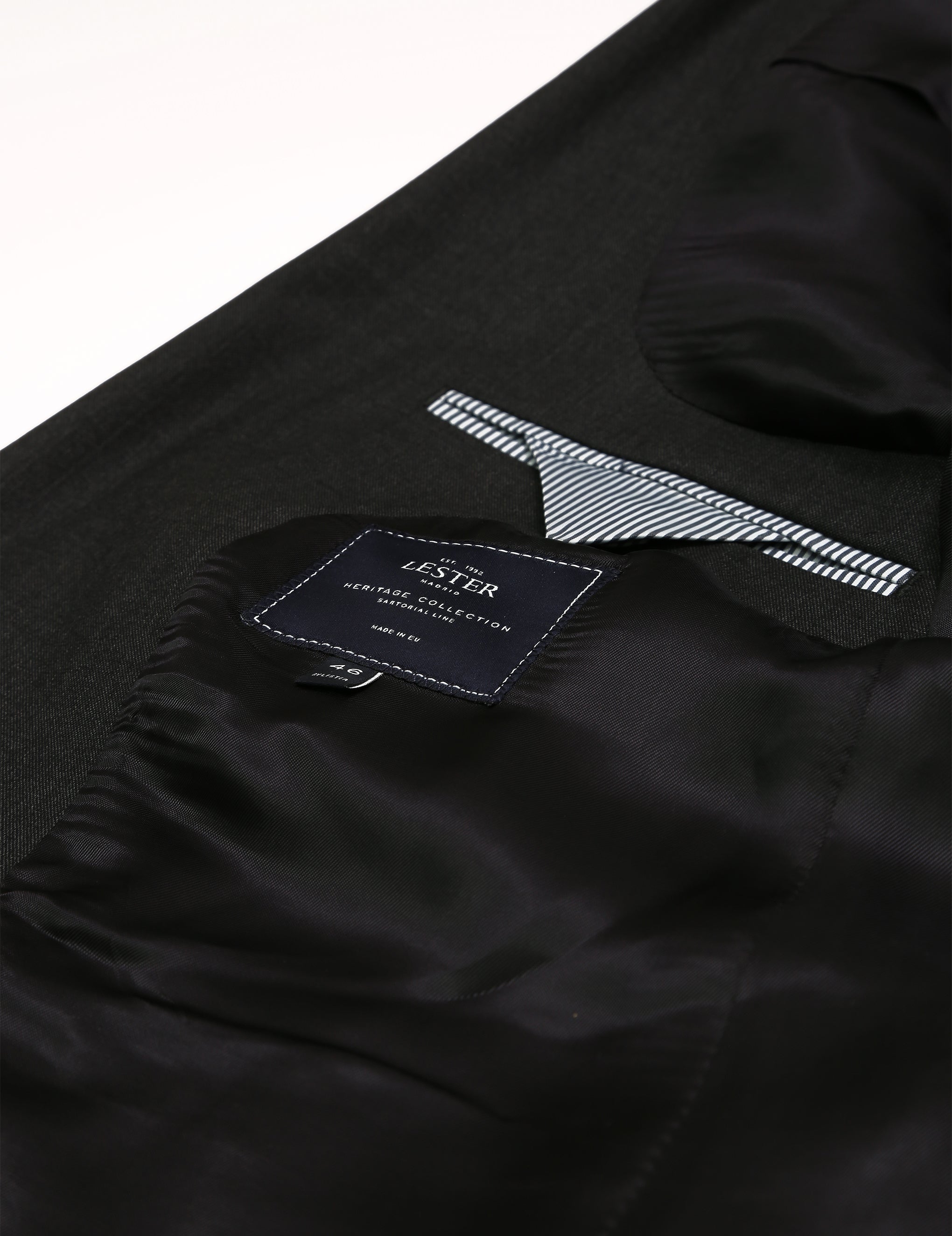 Traje fil a fil c/p Gris