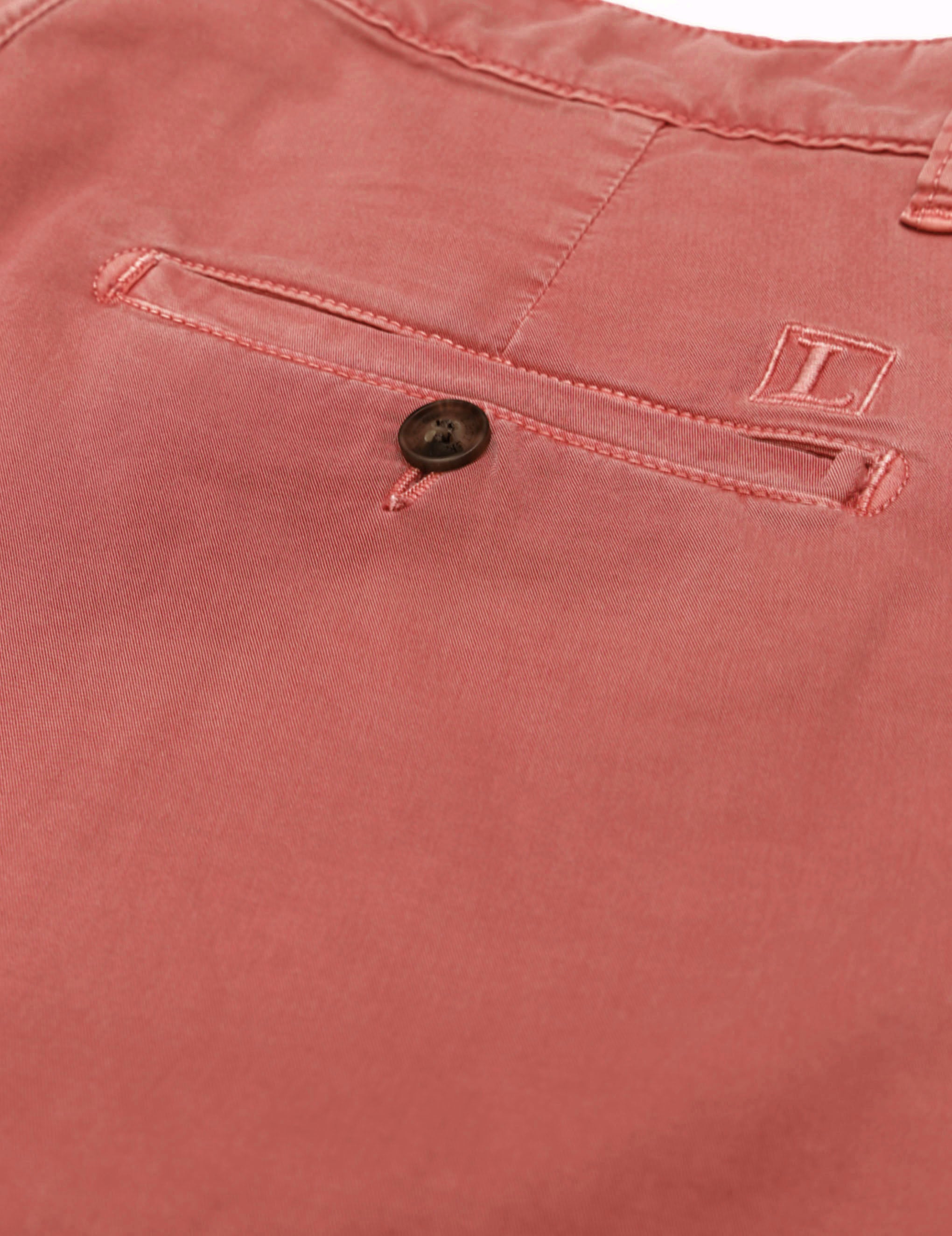 Pantalón popelin Rojo