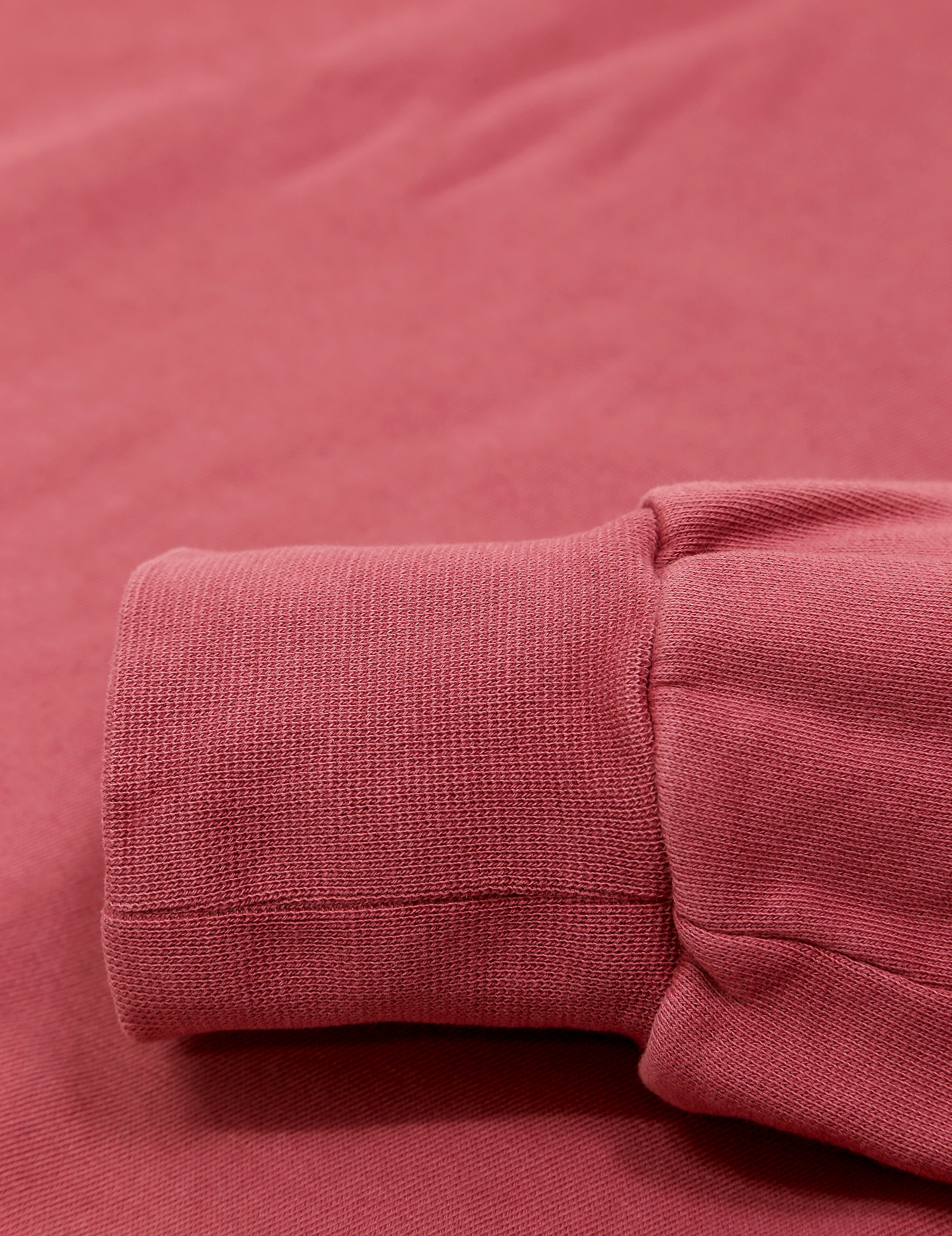 Sudadera lavada perdiz Burdeos