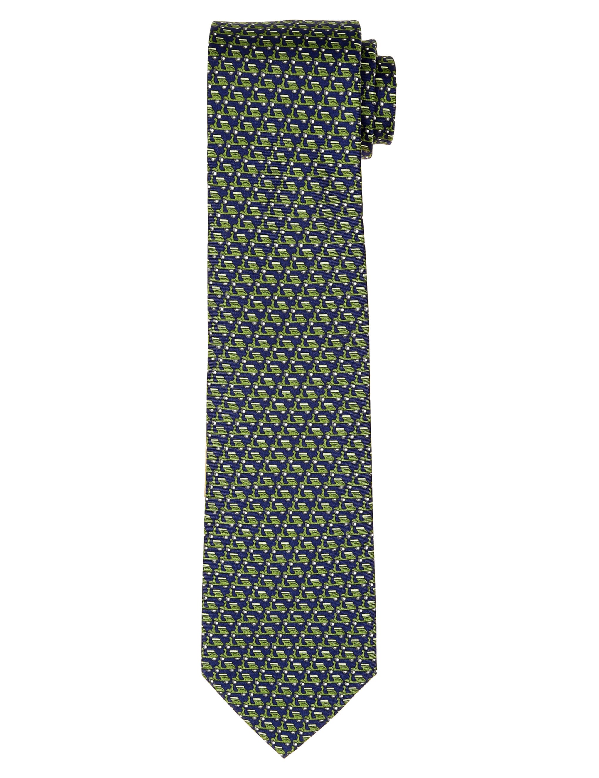 Corbata vespas Azul/verde