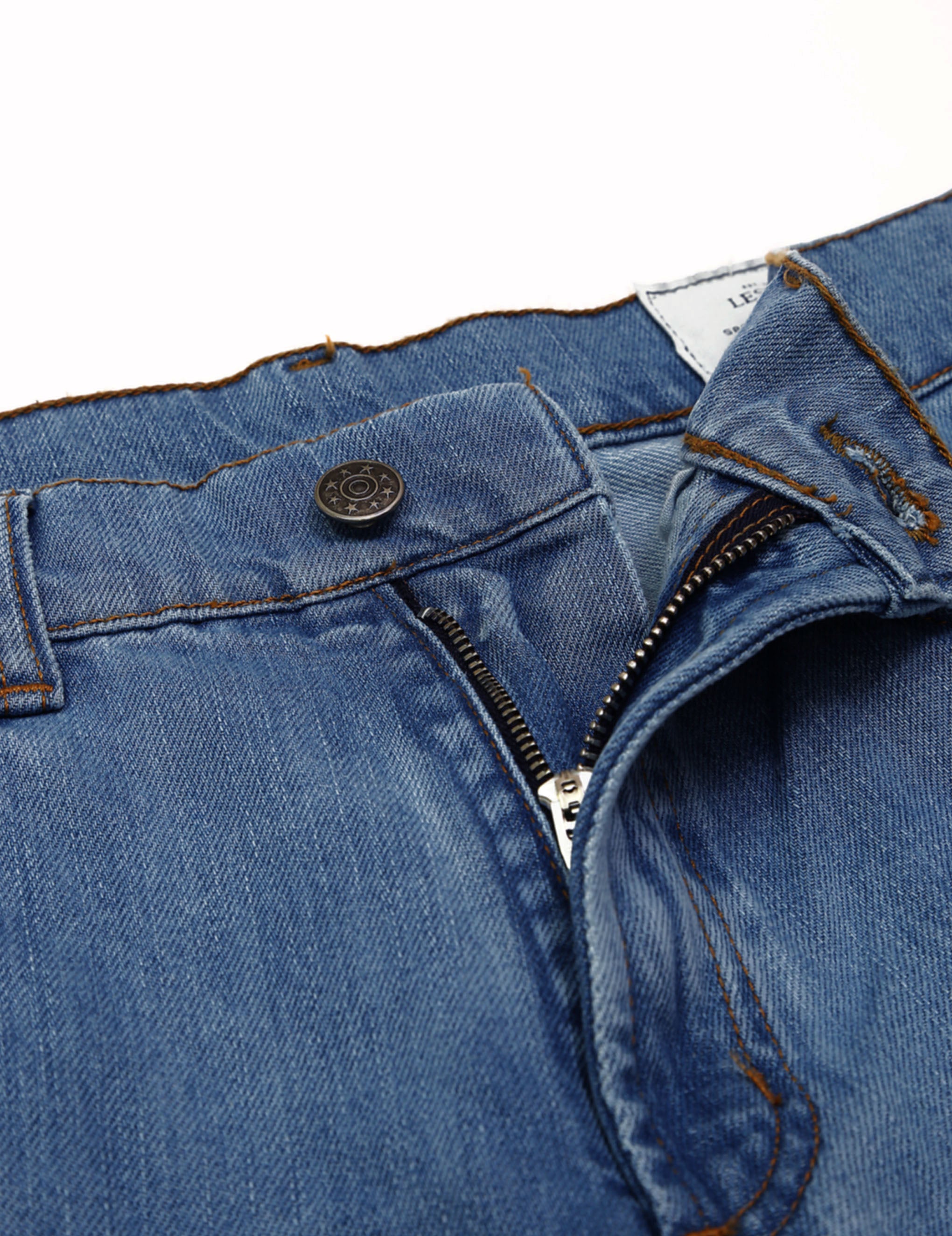 Pantalón denim 5 bolsillos Azul