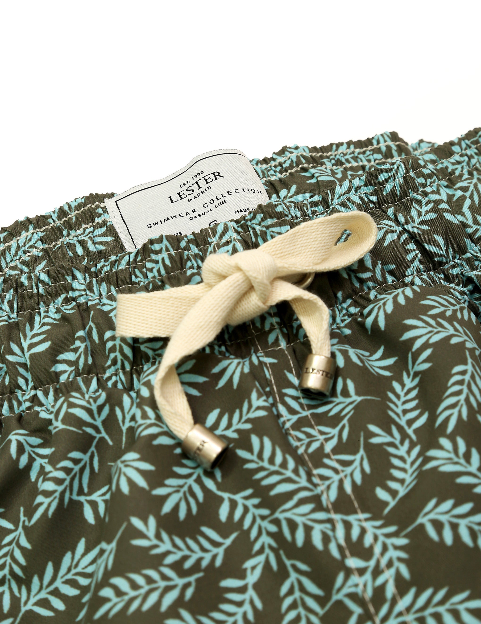 Traje de baño ramas bicolor Kaki