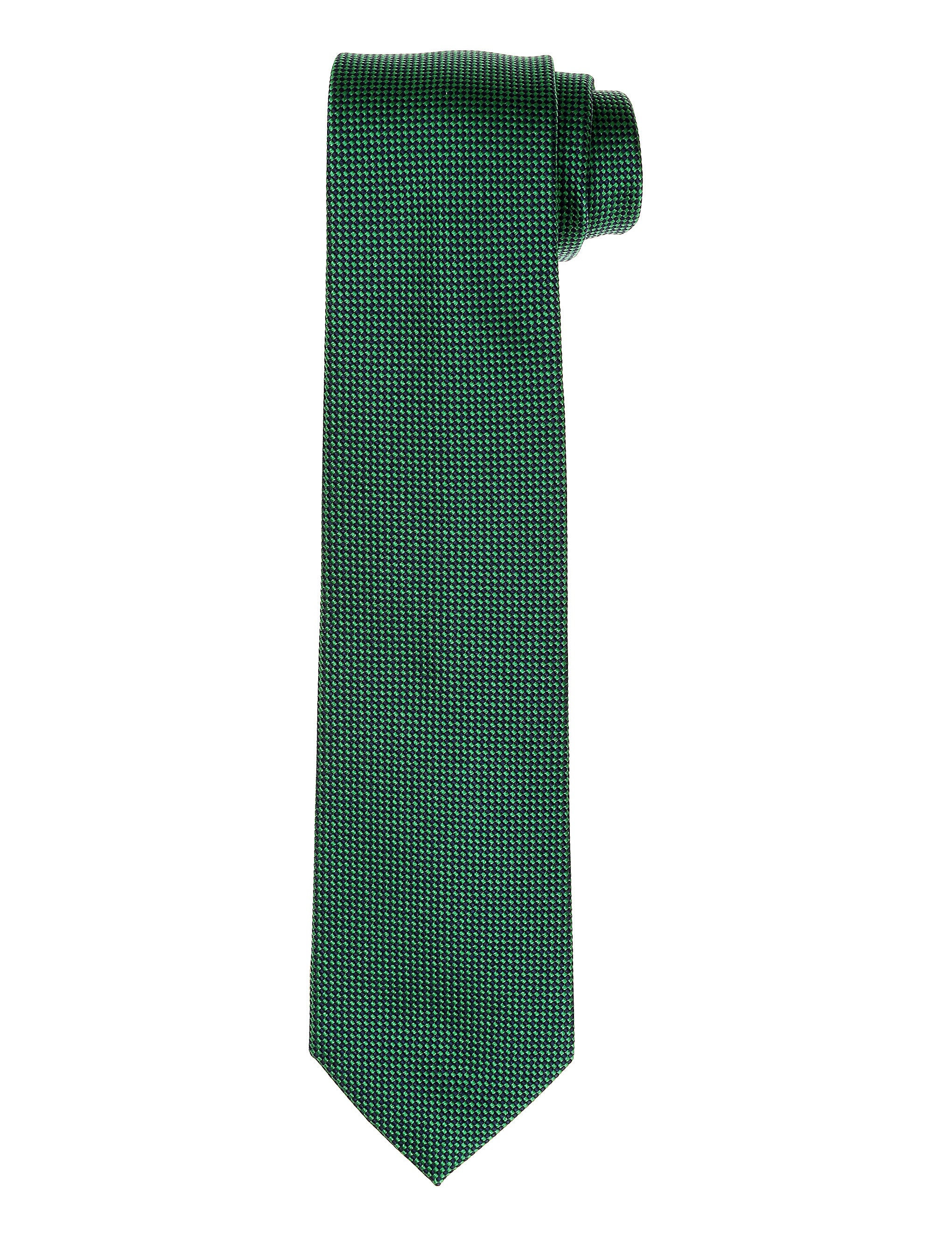 Corbata falso liso Azul/verde