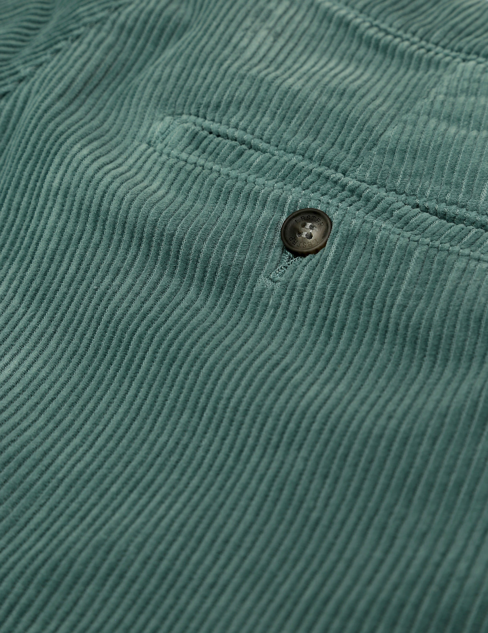 Pantalón pana gorda lavado Verde