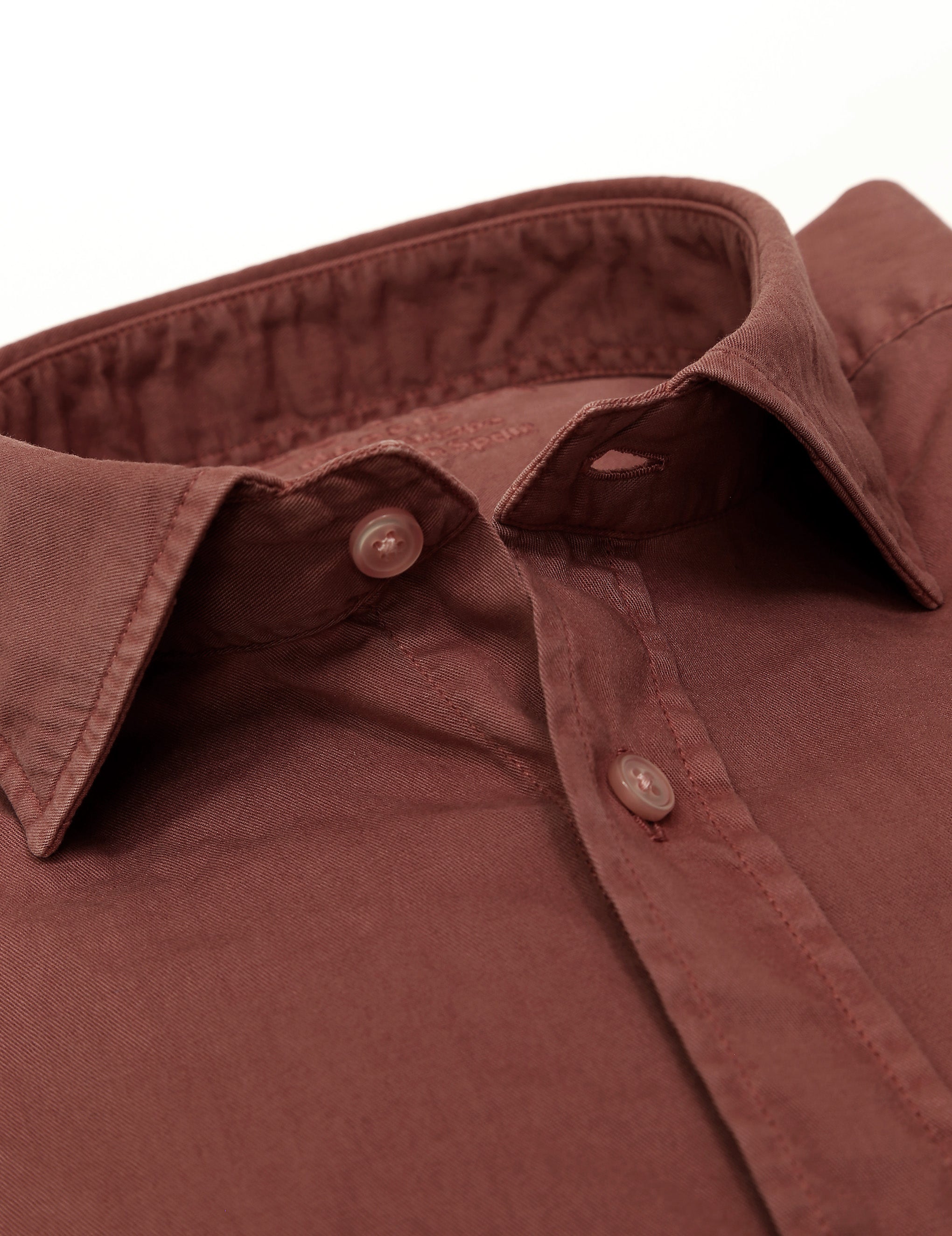 Camisa sarga tintada Rosa