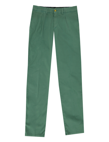 Pantalón elastan c/p Verde