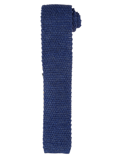 Corbata maglia Azul medio