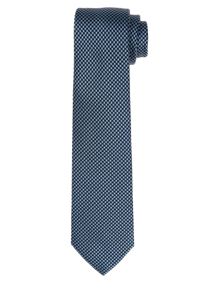 Corbata pata de gallo Azul/azul