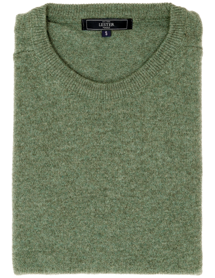 Jersey lana caja Verde claro