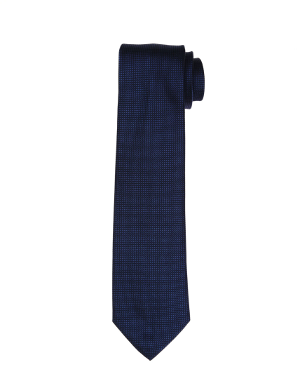 Corbata falso liso Azul/azul