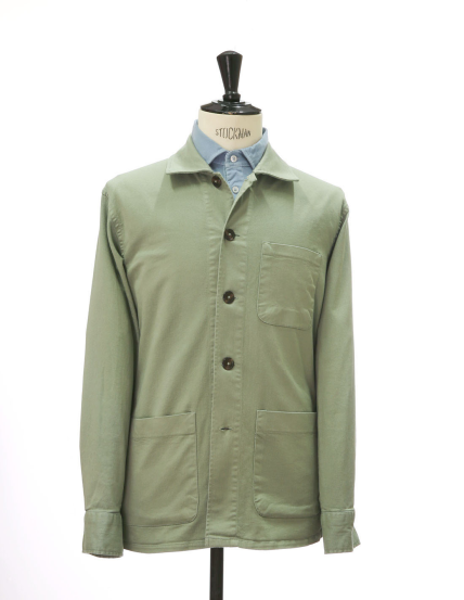 Overshirt  algodón Verde