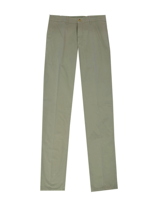 Pantalón satén s/p Verde