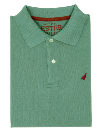 Polo pique manga corta Verde claro