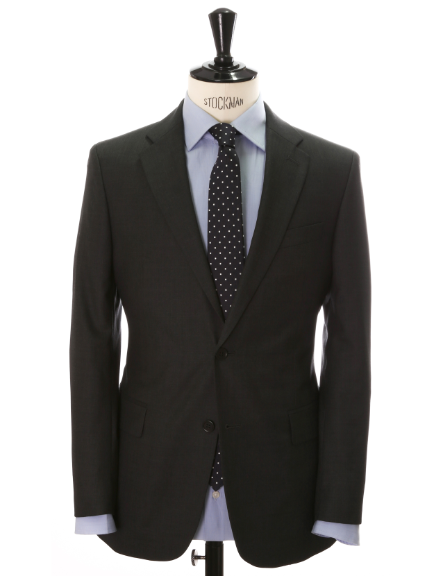 Traje fil a fil Gris