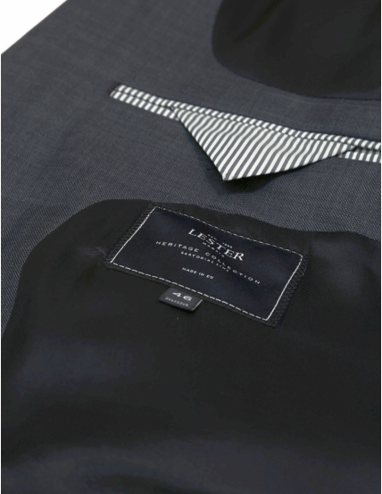 Traje fil a fil Azul medio