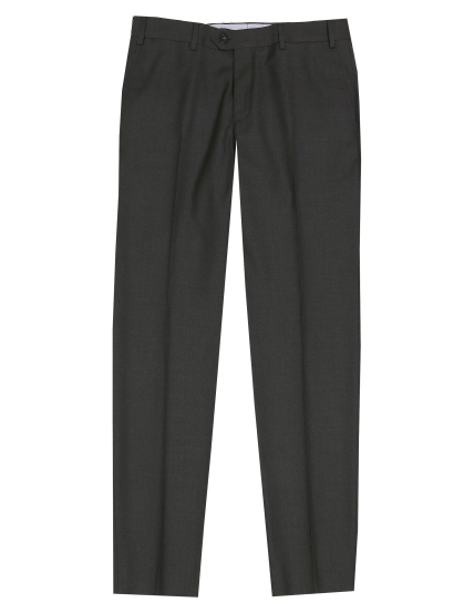 Pantalón vestir s/pinzas Gris oscuro