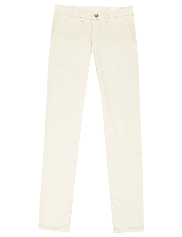 Pantalón canvas tencel Hielo