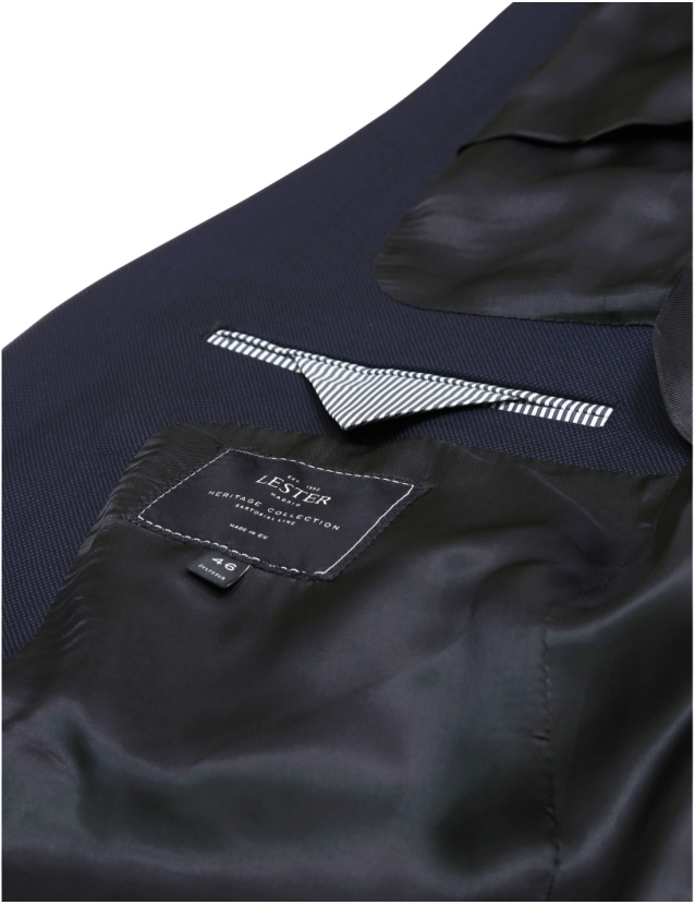 Traje ojo de perdiz Azul... 2