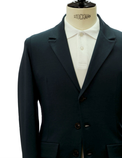 Cardigan algodón modal lavada Azul