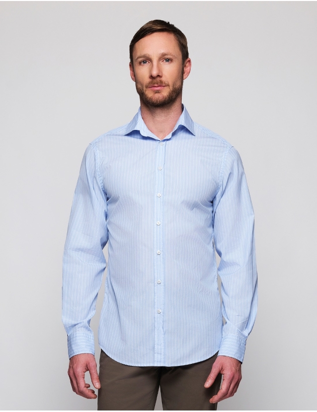Camisa sport popelin 2...
