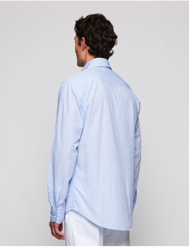 Camisa sport popelin raya... 2