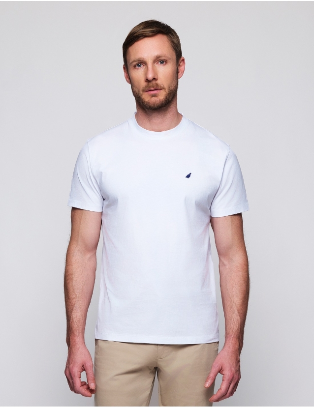 Camiseta lavada perdiz...