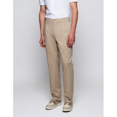 Pantalón satén c/p Beige