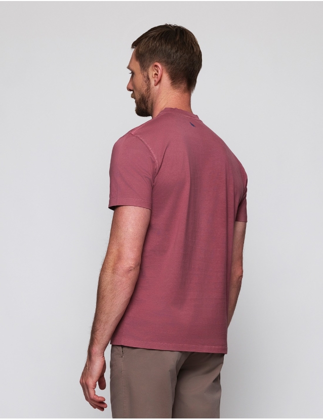 Camiseta lavada circulo Fresa 2