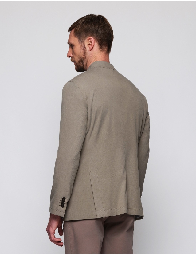 Chaqueta lino tencel lavada... 2