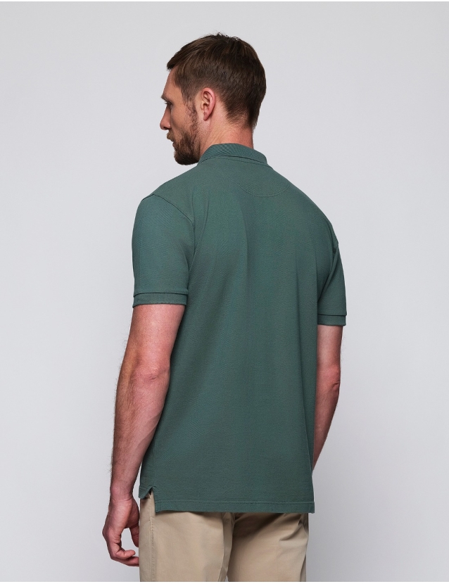 Polo pique manga larga... 2