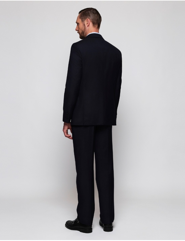 Traje liso Azul oscuro 2
