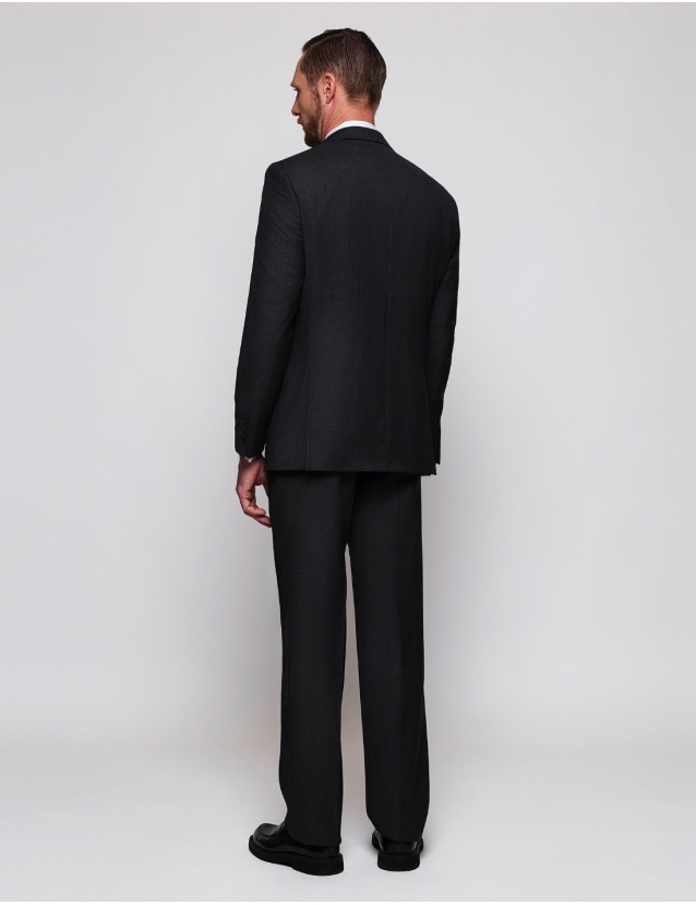 Traje fil a fil Gris 2