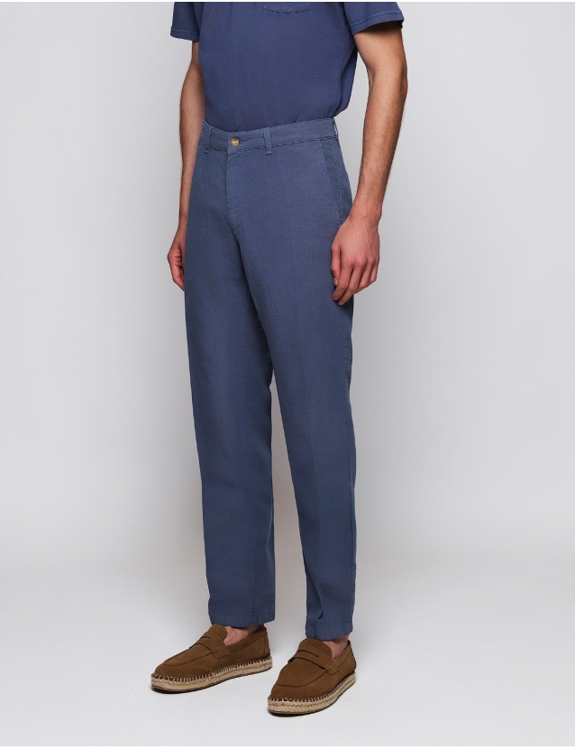 Pantalón lino algodón... 2