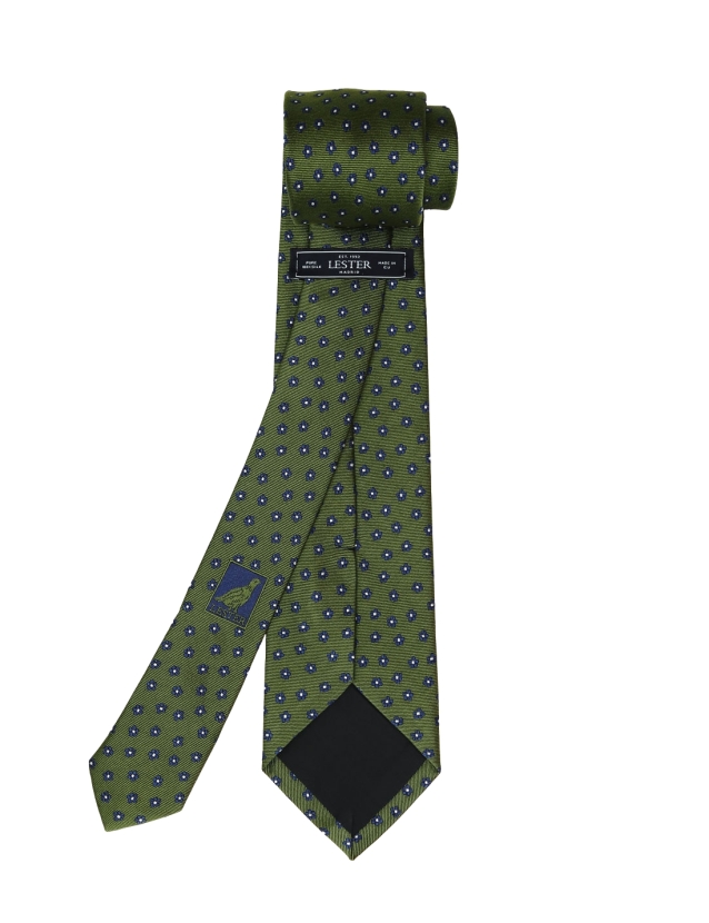 Corbata margaritas Verde/azul 2