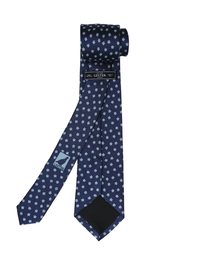 Corbata margaritas Azul/azul 2